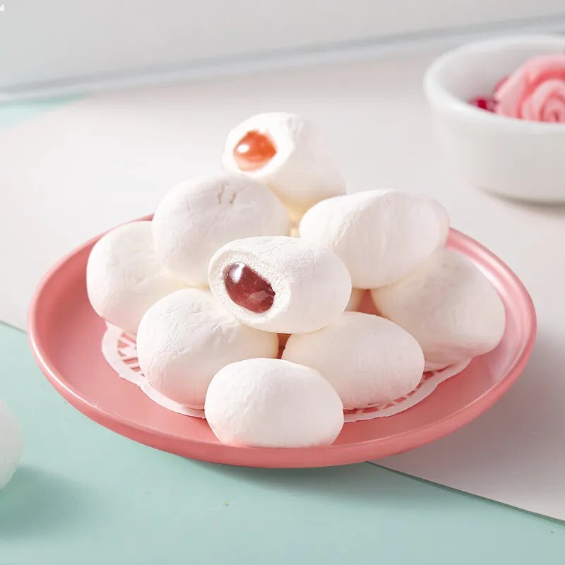 Fruit Flavored Marshmallow Candy, Thai Marsh Mallow Foam Candy, Gummy ...