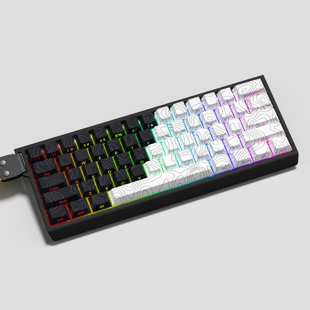 Etc. High-Line Side-Engraved Translucent Keycap Original Factory Height ...