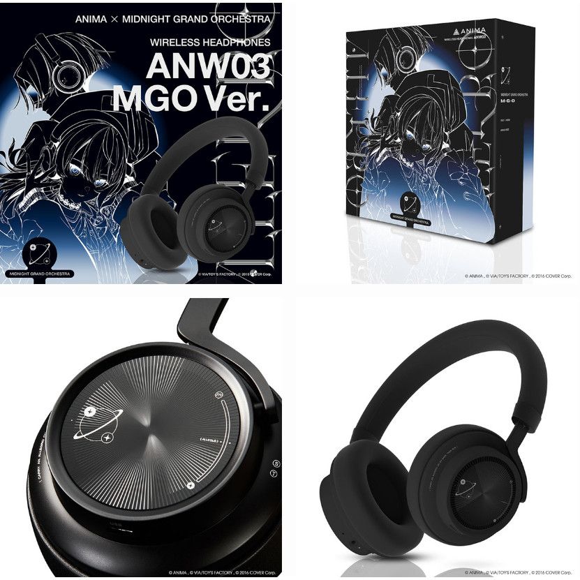 Midnight Grand Orchestra ヘッドホン 缶バッチ二つ付き ミドグラヘッドホン】e☆イヤホン限定特典「缶バッチ2種」ついに