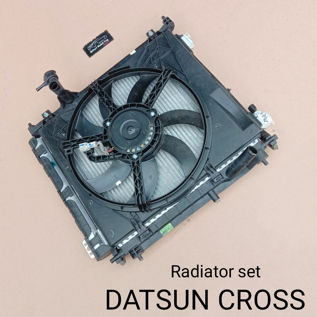 Radiator Assy Set / Shroud Shrud Van Fan Assy / Datsun Cross 2018-Up Ac ...