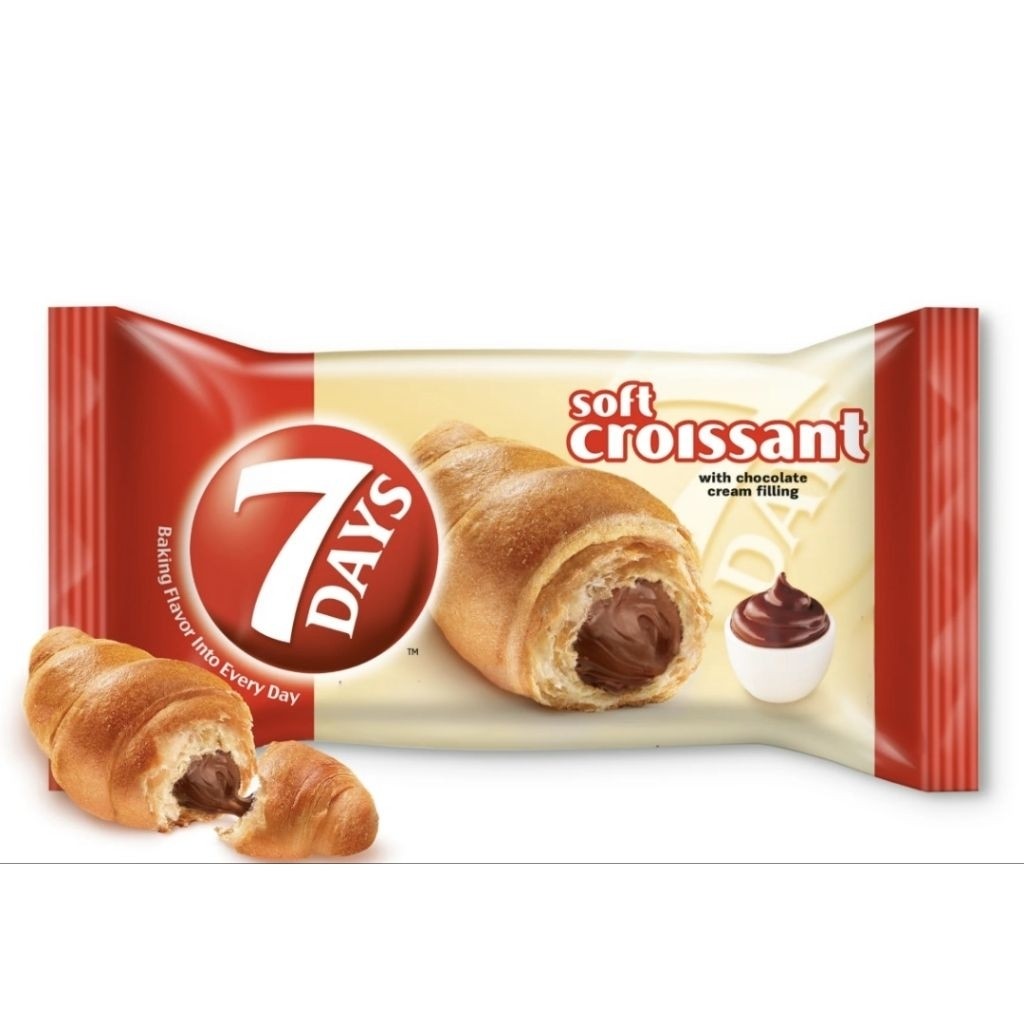 7Days Chocolate/Vanilla Croissant Roll 4x60g | Shopee Malaysia