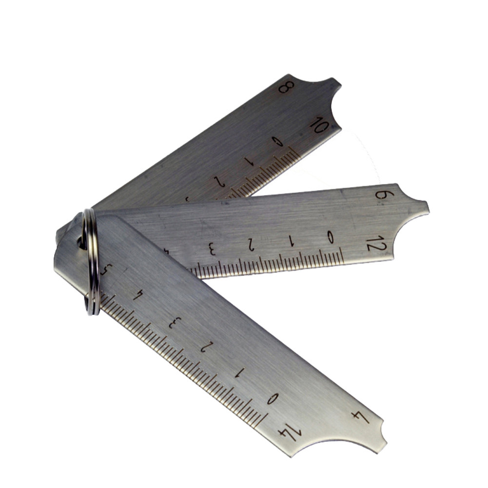 Three Piece Key Measuring Fillet Gages Multi Function Welding ...