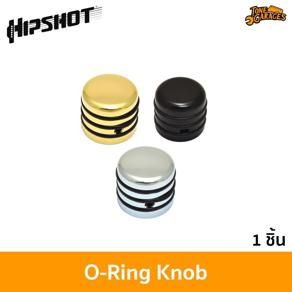 Genuine Hipshot Mini O-Ring Guitar Or Bass Control Knob Black - Foto 12