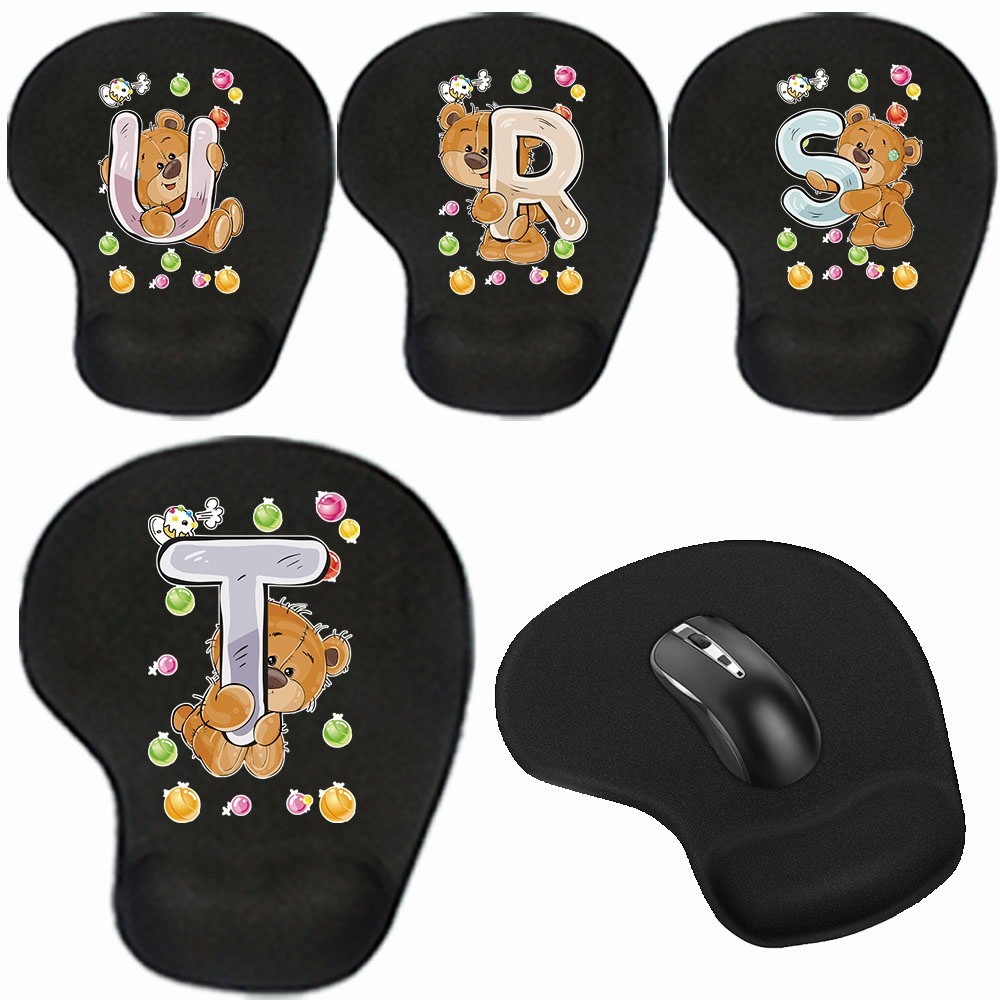 Wrist Guard Mouse Pad Office Desk Pad Soft Memory Rebound Ultra Light ...