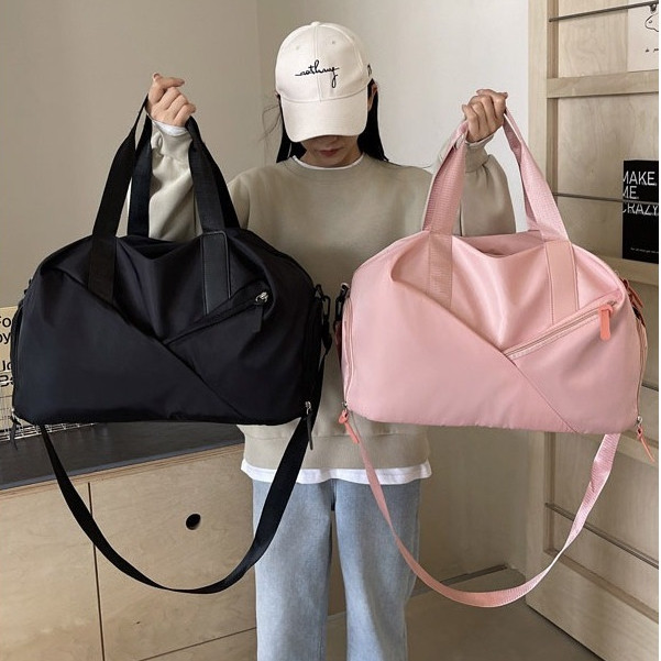 Sports bag fitness bag Female dry and wet separation large capacity ...