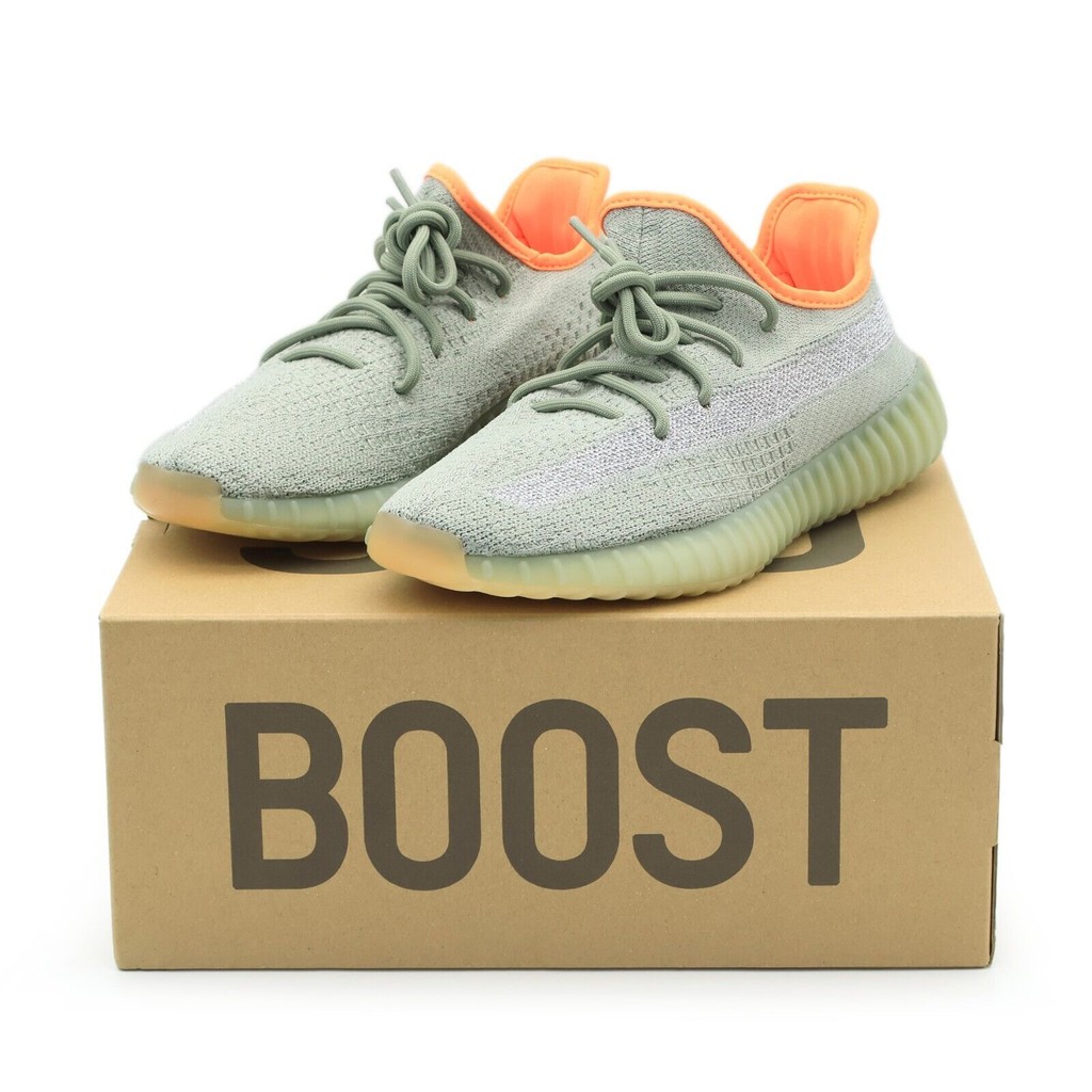 FX9035 adidas Yeezy Boost 350 V2 Desert Sage Khaki Green Orange Brown  (Men's)