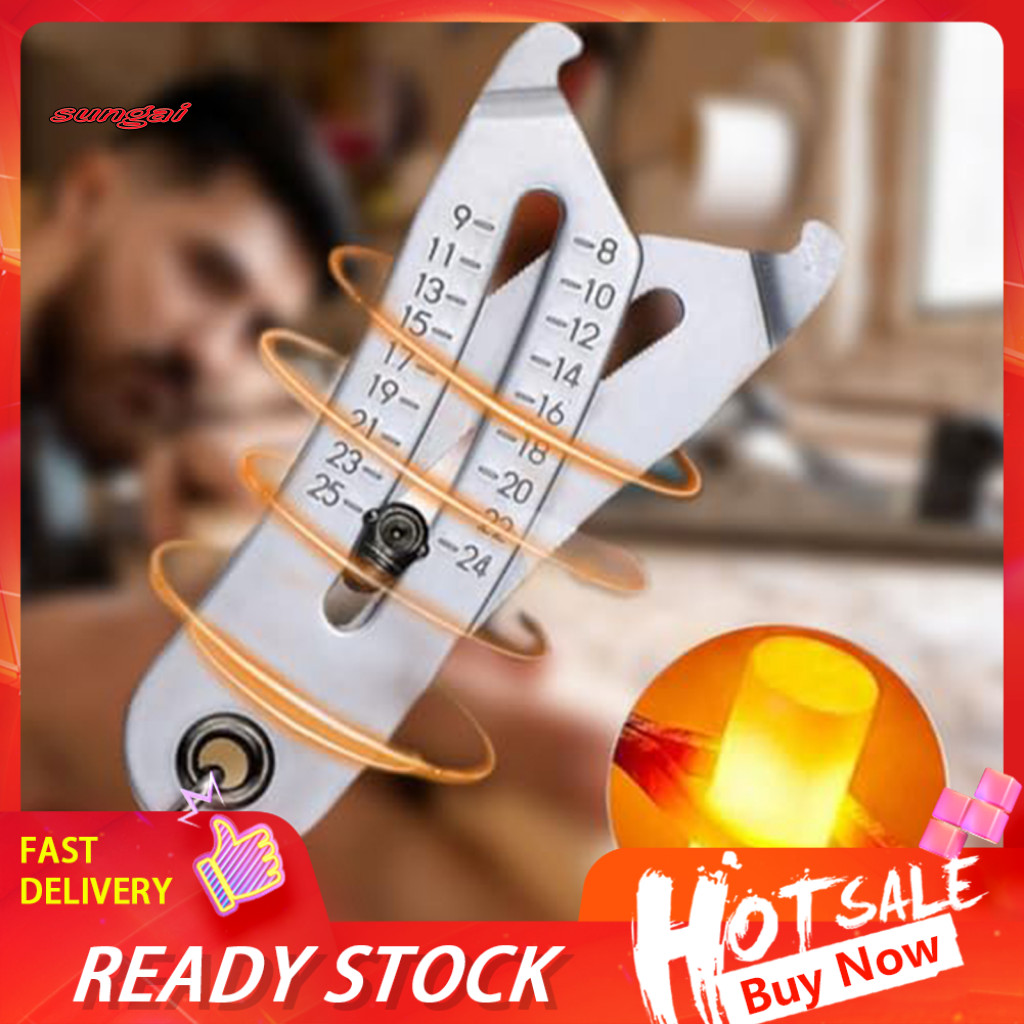 SUN_ Quick Measurement Tool Nut And Bolt Thread Checker Automotive Tool ...