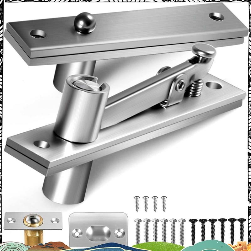 Door Pivot Hinges Heavy Duty Hinges for Max 200 Lb Wood Doors ,Pivot