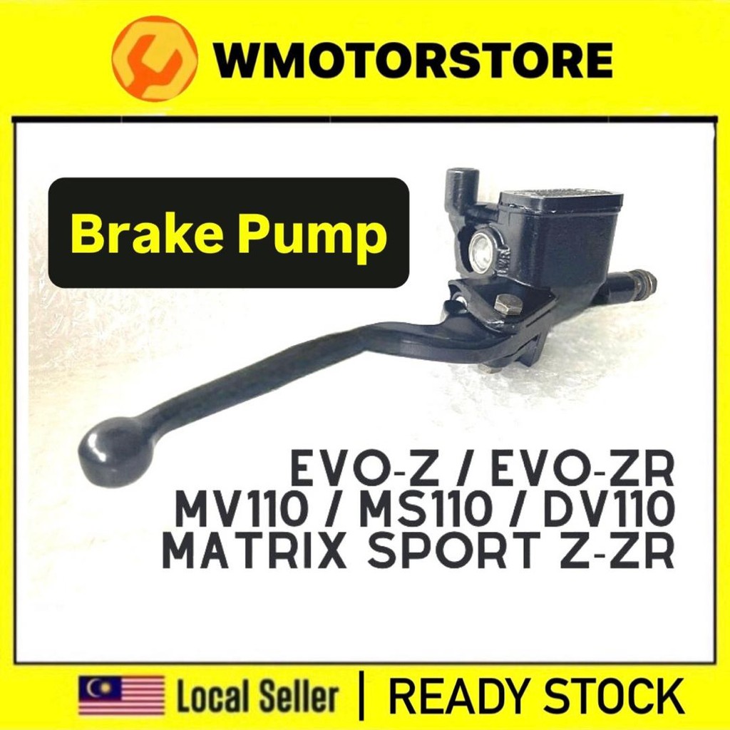 Master pump depan front master pump demak evo z /evo zr/mv110/ms110 ...