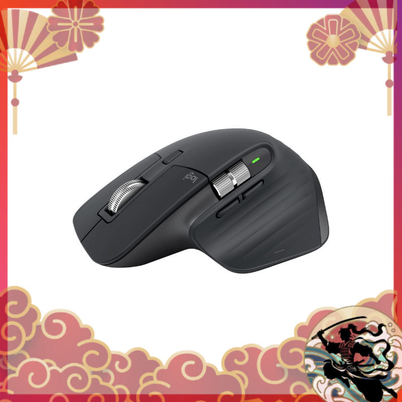 Logitech MX MASTER 3S Advanced Wireless Mouse Silent MX2300GRd Logi ...