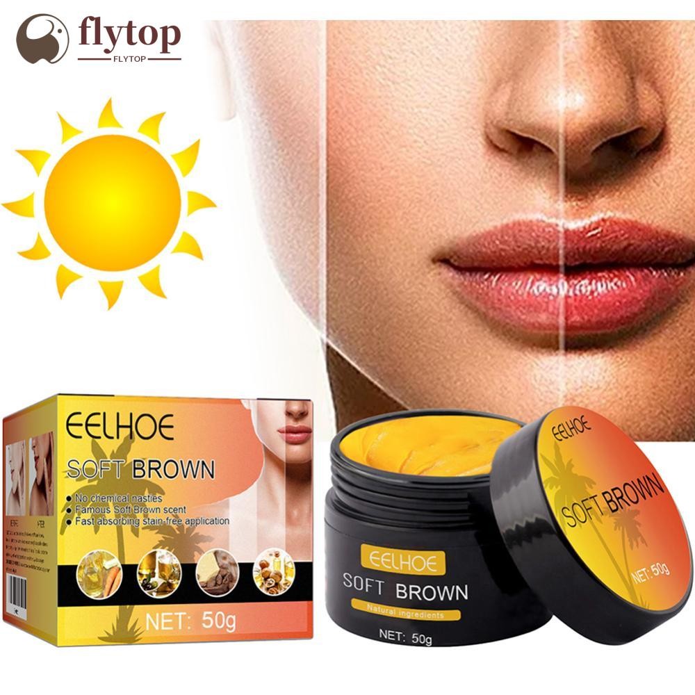 FLYTOP Summer Long Lasting Tanning Body Self Tanning Cream Quick ...