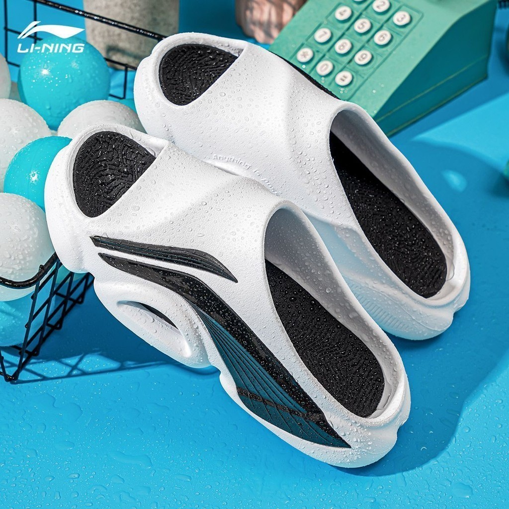Li Ning Slippers Men s 2024 Anti Wu Outdoor Basketball Casual Thick Soled Lightweight Outdoor Sports Sandals Shopee Malaysia