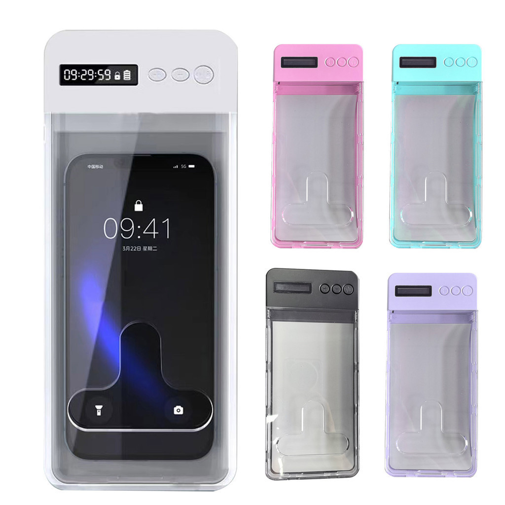 RC-Cell Phone Lock Box with Timer LCD Display Mobile Phone Prison ...