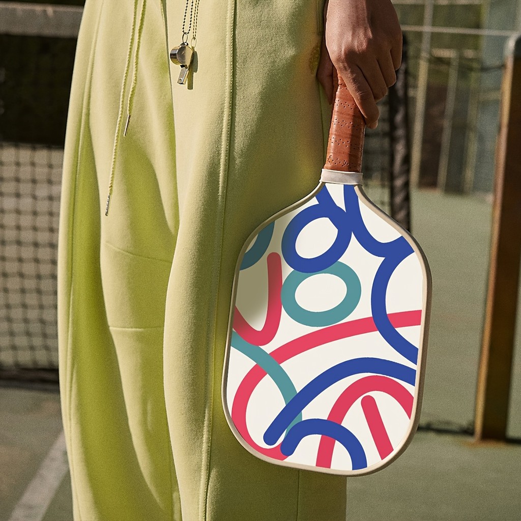 Original Design Carbon Fiber Cloth Pattern Pickleball Racket Pickleball ...