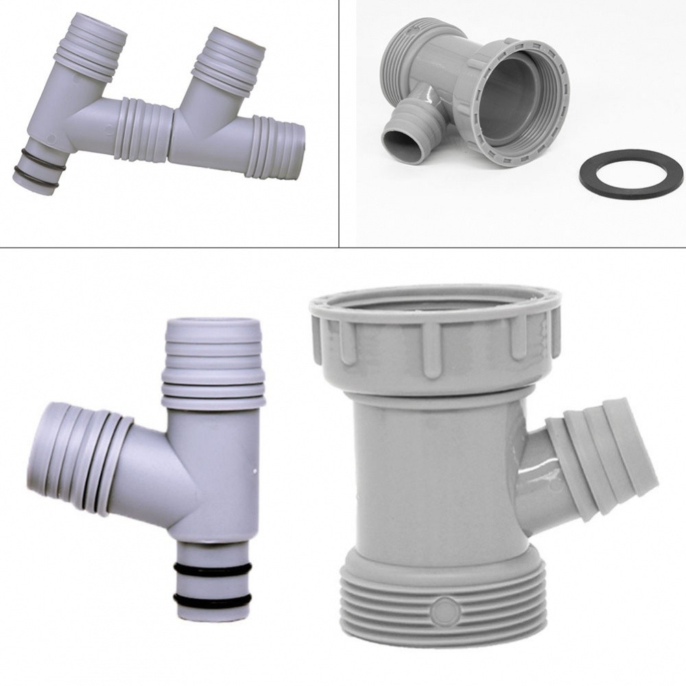 Sink Drain Joint Overflow Hole Parts Pipe Replacement Washing Pool 45mm ...