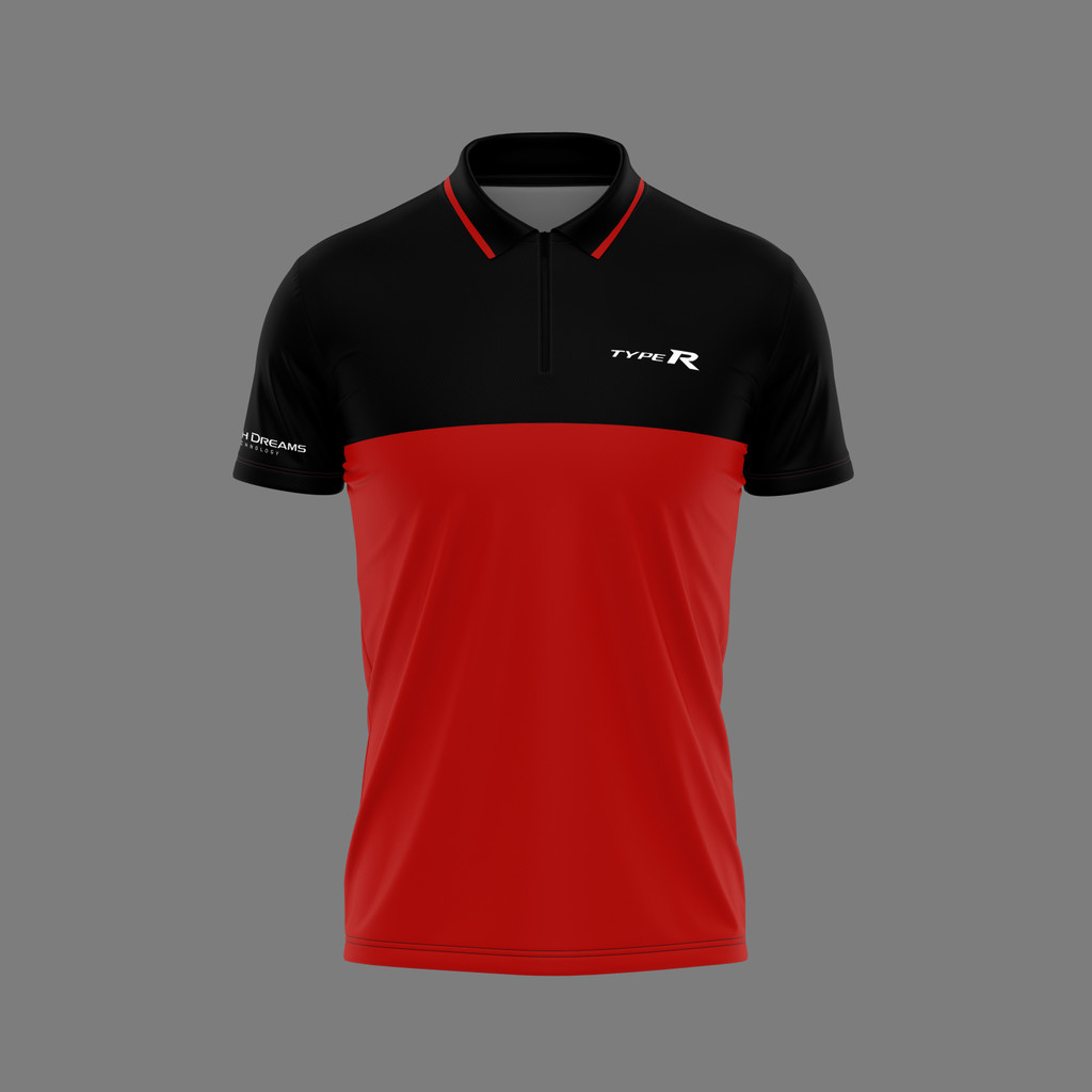 Honda Type R Polo Shirt Tshirt Microfiber Jersey Limited Edition ...