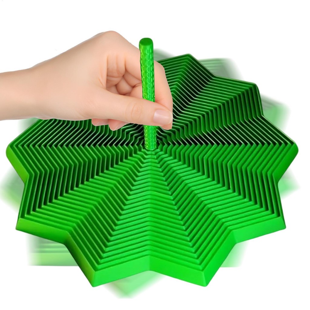 3D Printed Expandable Sensory Fidget Star, Expandable Fractal Fidget ...