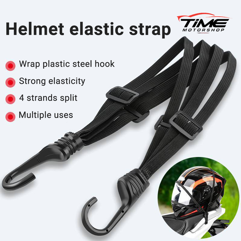 Universal 60/90cm Motorcycle Helmet Straps Motorcycle Luggage Elastic ...