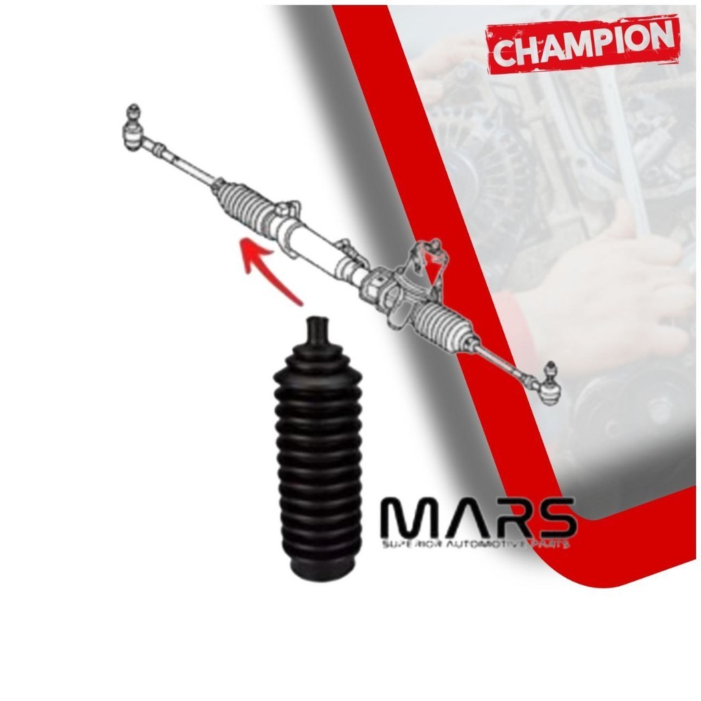 🔥 ORIGINAL MARS 🔥 POWER STEERING RACK BOOT COVER PROTON WIRA WAJA GEN2 ...