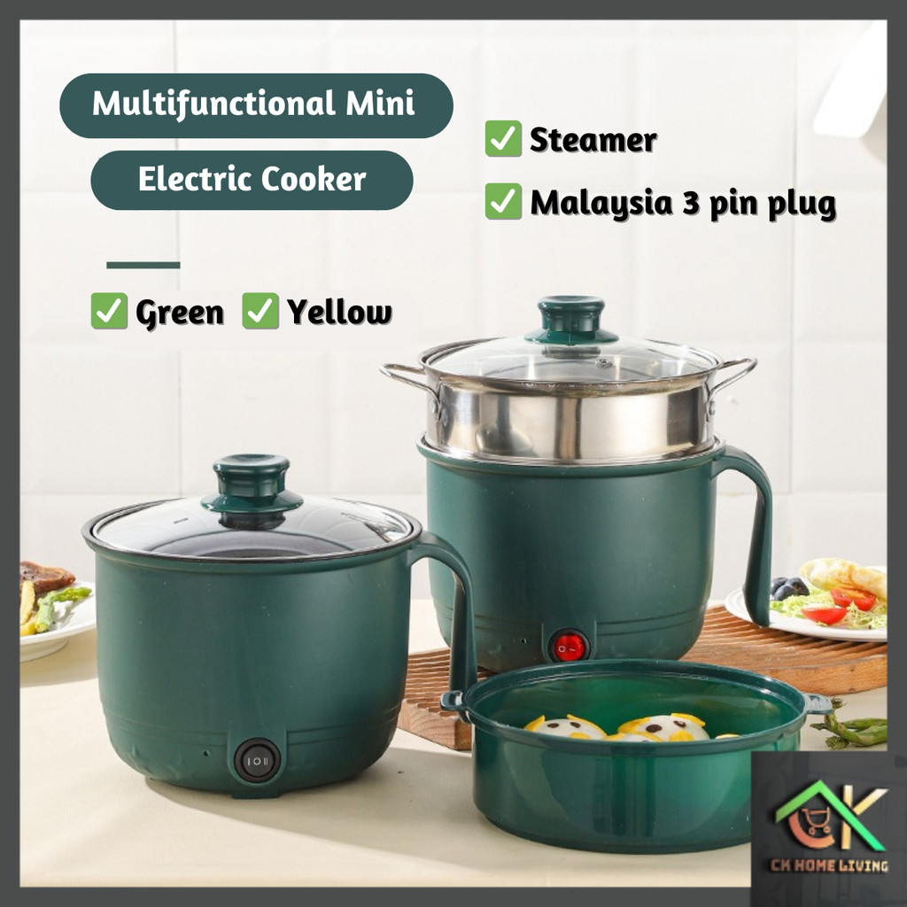 (🇲🇾 HIGH QUALITY🛒) 1.5L Multifunctional Mini Electrical Non-Stick Pot ...