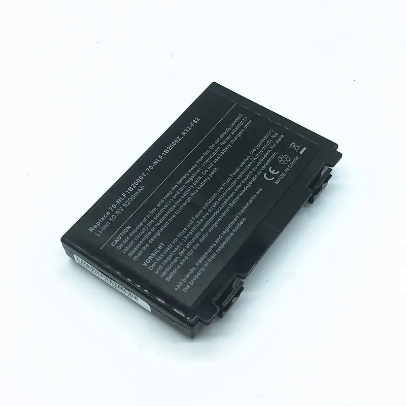 Batteria Sostitutiva Per ASUS 70NLF1B2000Y, 70-NLF1B2000Z, A32-F82 – 5200 MAh - Foto 2