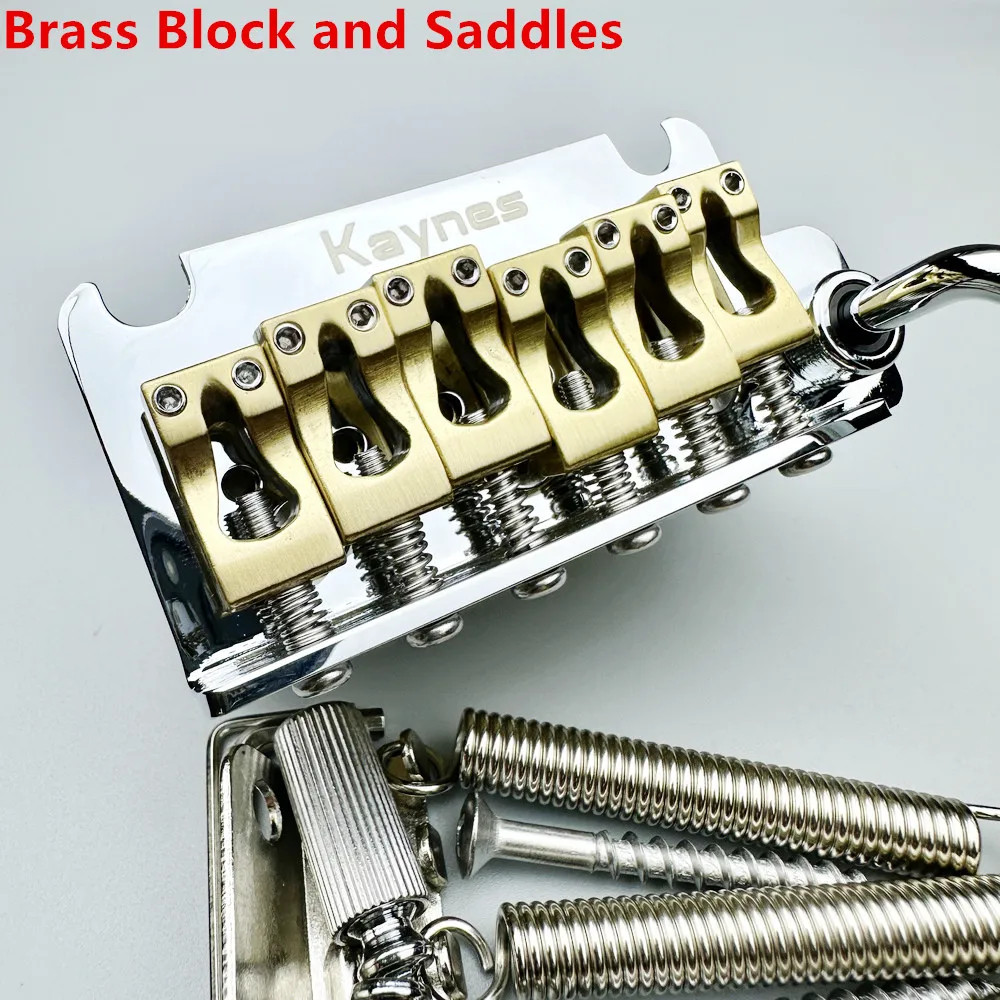 NEW Alnicov Electric Guitar Tremolo System Brass Bridge