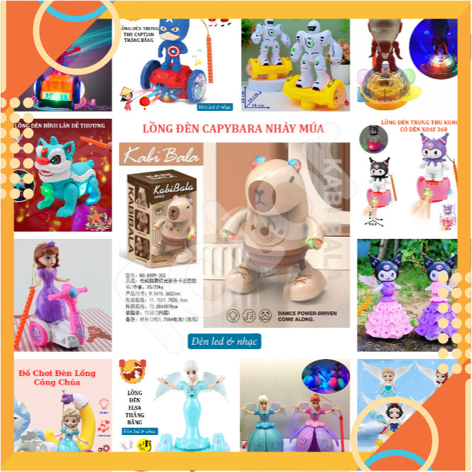 [5 ️] Captain, CAPYBARA, UNICORN, PRINCESS ELSA, SOFIA, ROBOT, KUROMI ...