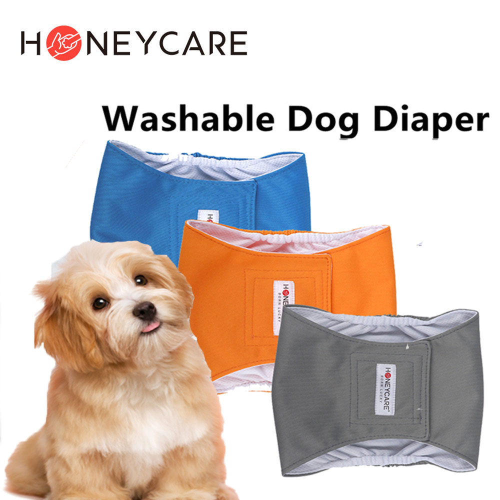 Honeycare Washable Male Dog Diaper Shopee Malaysia