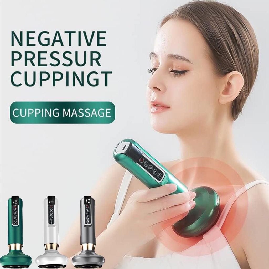 Smart Dynamic Cupping Therapys Set Cellulite Massager GuaSha Tool with ...