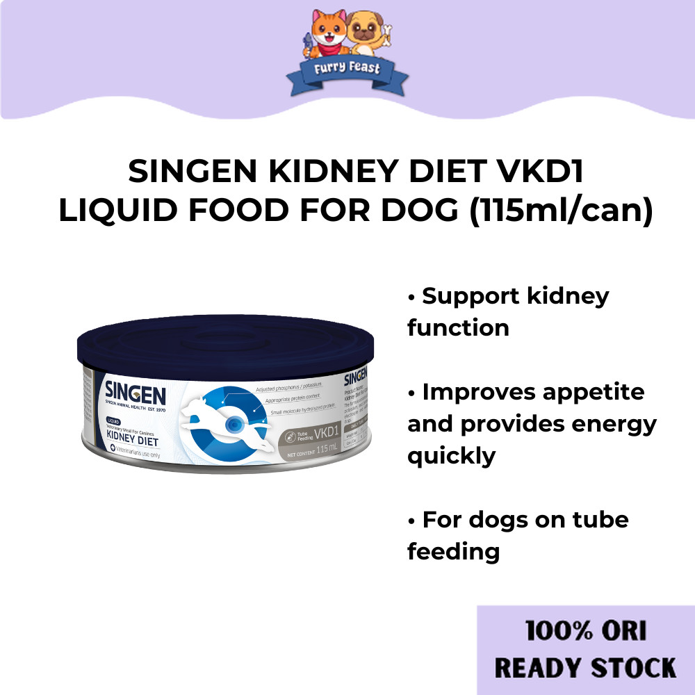 Singen Dog Kidney Diet 115ml VKD1 | Kidney Care | Support Kidney ... - Dog Kidney Dietary Support Products