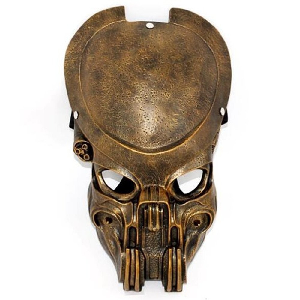 Topeng Halloween Alien lwn. Predator Baharu COS Kostum Bar Hiasan Parti ...