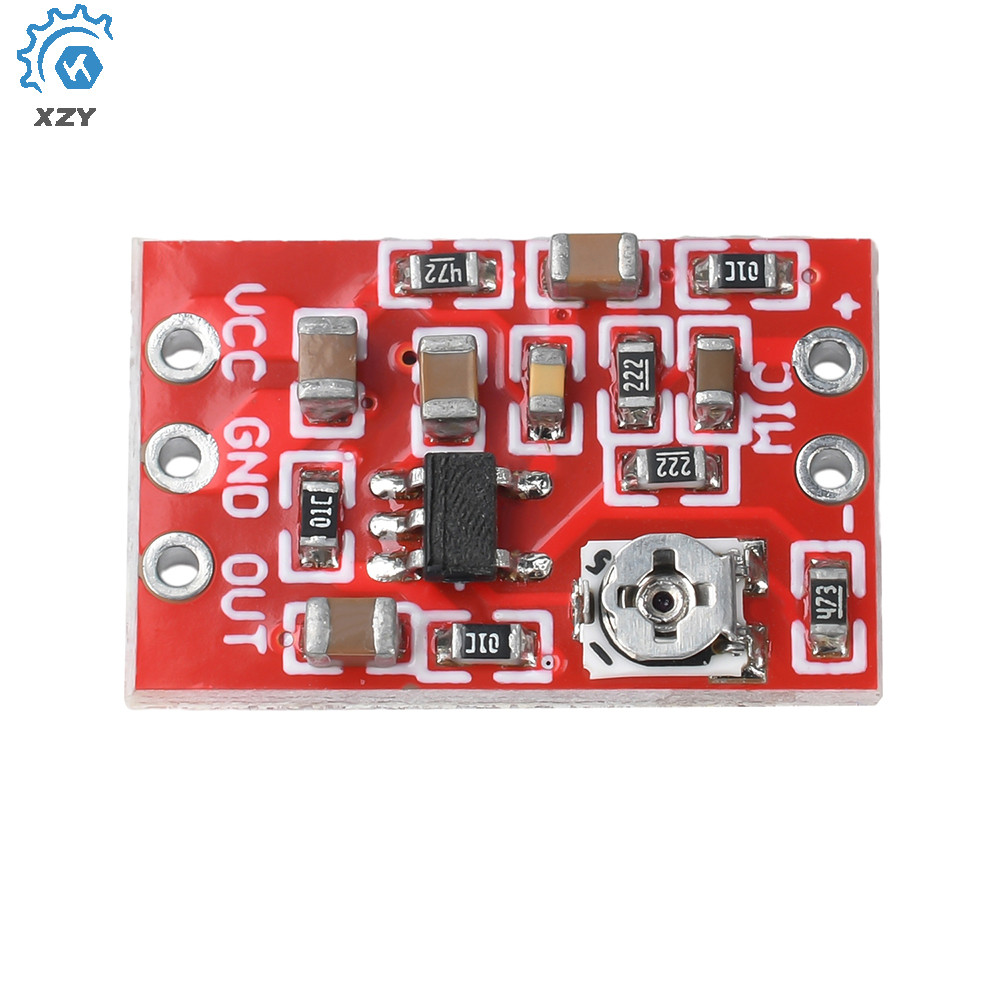 DC3-5V Electret Microphone Amplifier Board Microphone Pre Stage Module ...