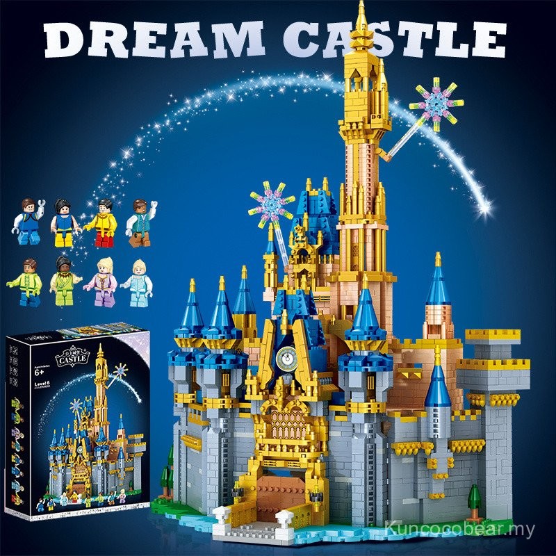 Building Toys Compatible Lego Disney Princess Building Blocks Birthday ...