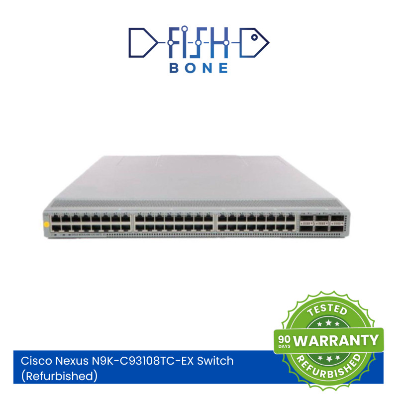 Cisco Nexus N9K-C93108TC-EX Switch (Refurbished) | Shopee Malaysia