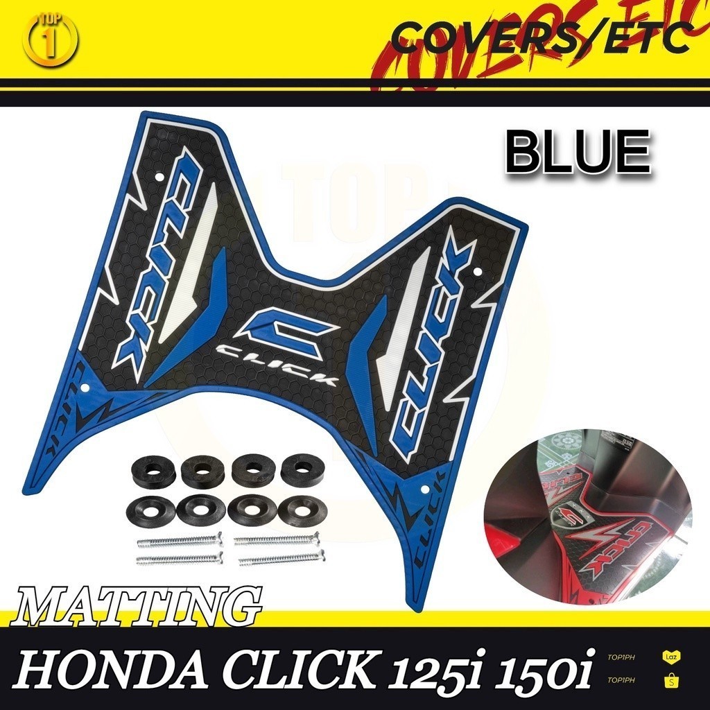 Honda motorcycle floor mat is a Honda Click 125 150 V1, V2, V3 version