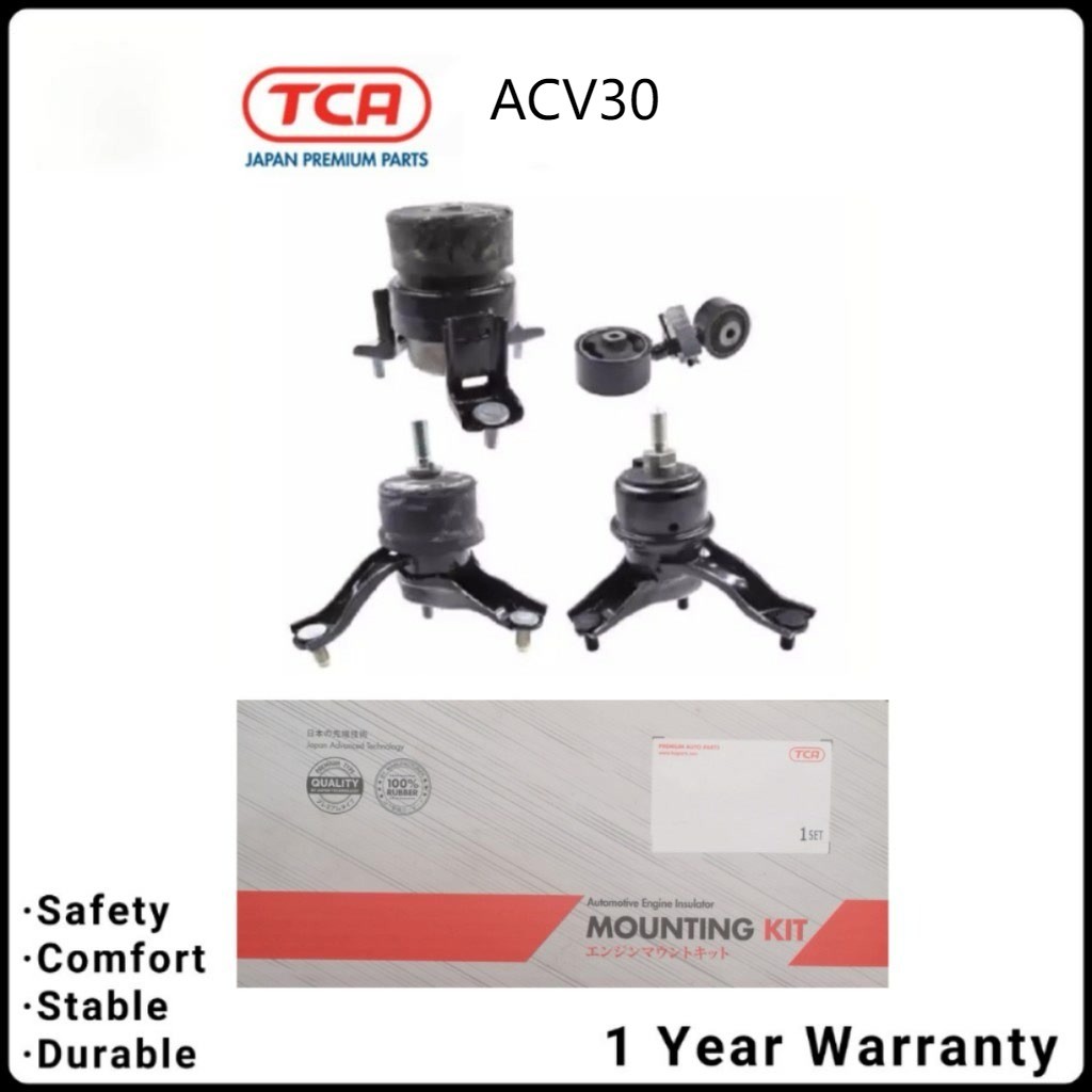 Toyota Camry ACV30 Engine mounting TCA (1Set 4Pcs) | Shopee Malaysia