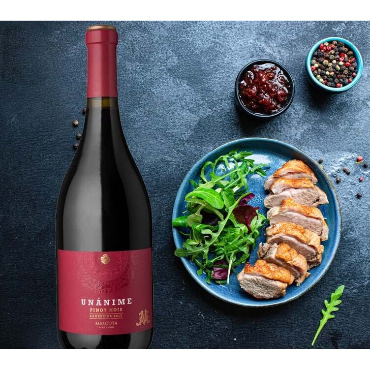 Mascota Santa Ana Unanime Vino Tinto/malbec/pinot Noir red