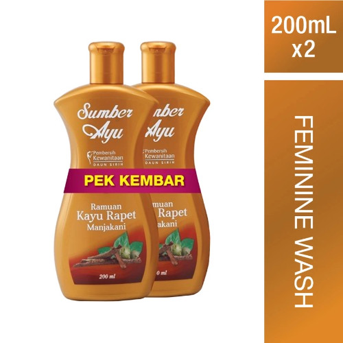 Sumber Ayu Feminine Wash Kayu Rapet 200ml | Shopee Malaysia