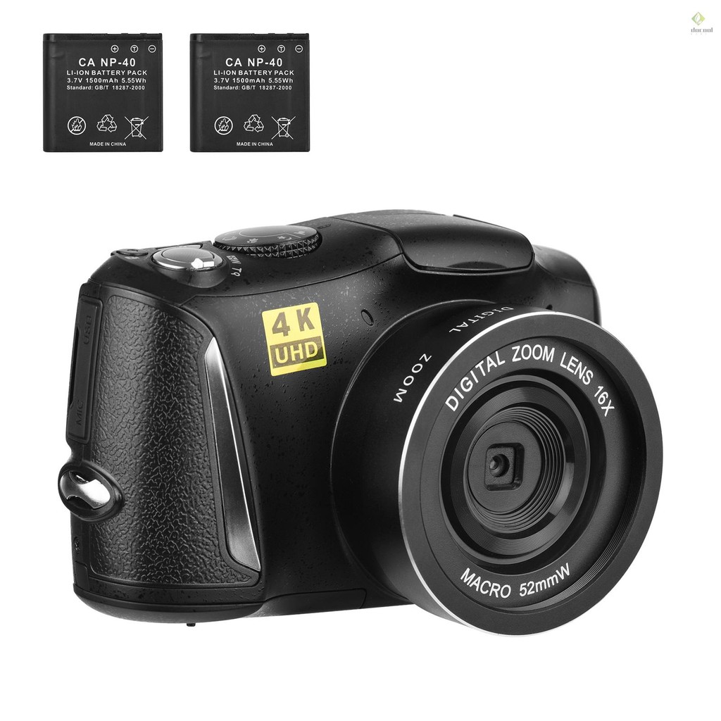 4K/60FPS 48MP High Resolution Digital Camera Multifunctional Portable ...