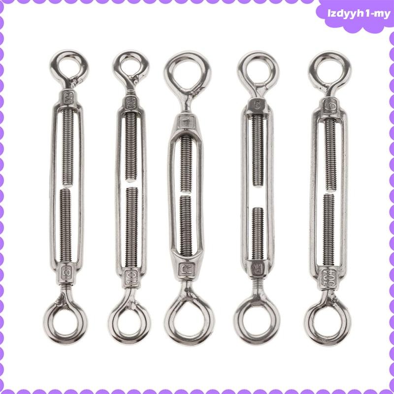 [JoyDIY] Stainless Steel Turnbuckle Wire Rope Tensioner Rigging Screw ...