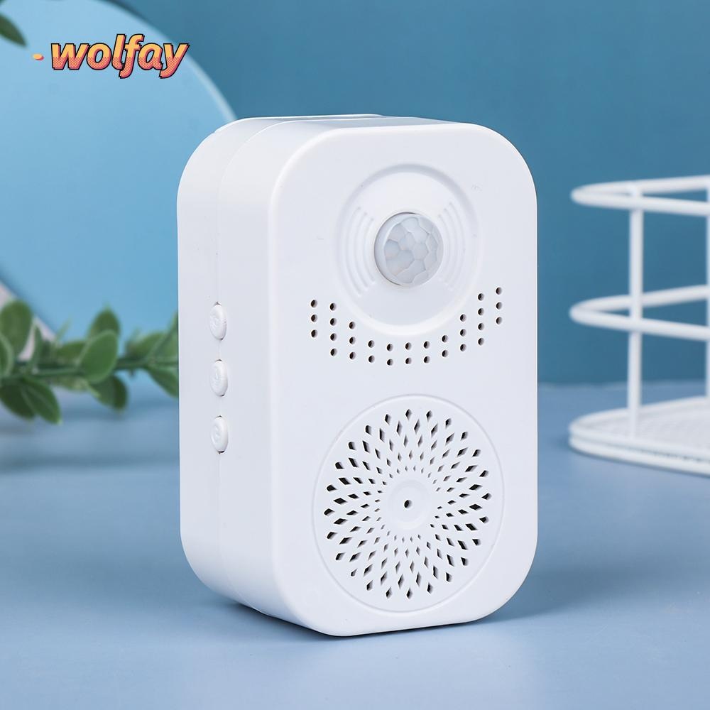 WOLFAY Smart Doorbell Voice Prompter Voice Broadcast Welcome to Sensor ...