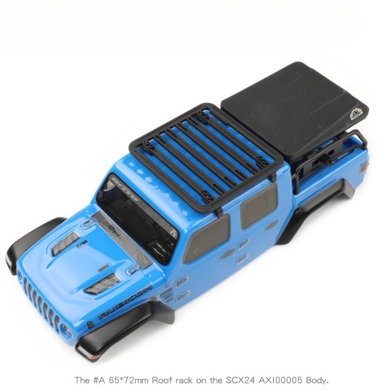 1/18 1/12 1/24 Roof Rack Platform Luggage Rack for TRX4M SCX24 RC Car ...