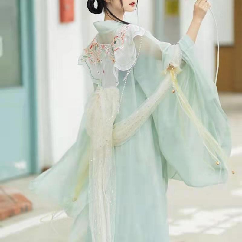 Original Large Size Hanfu Female Fat mm Made in Tang Xote Skirt Waist ...