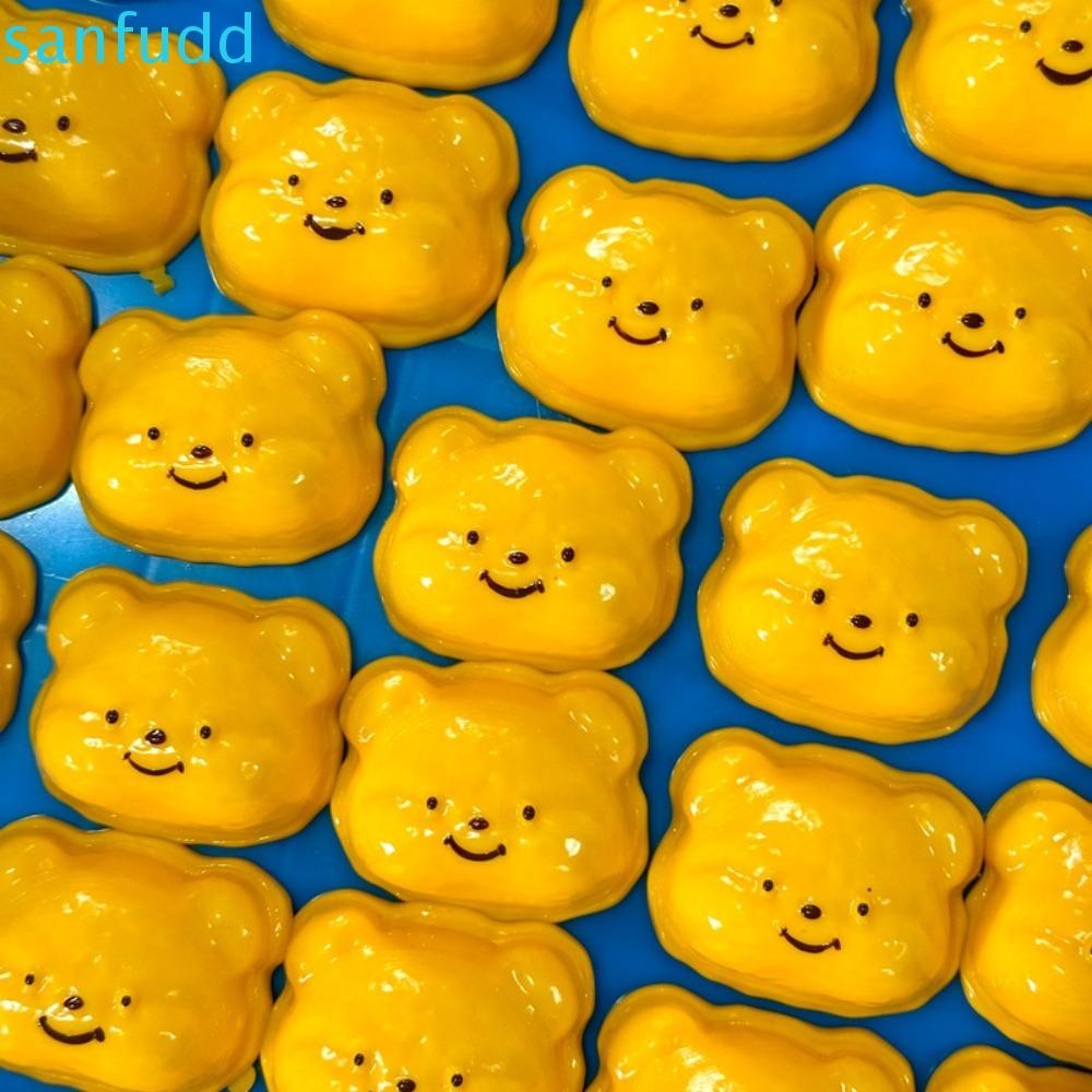 SANFUDD Butter Bear Squeeze Toys, Slow Rising TPR Butter Bear Slow ...