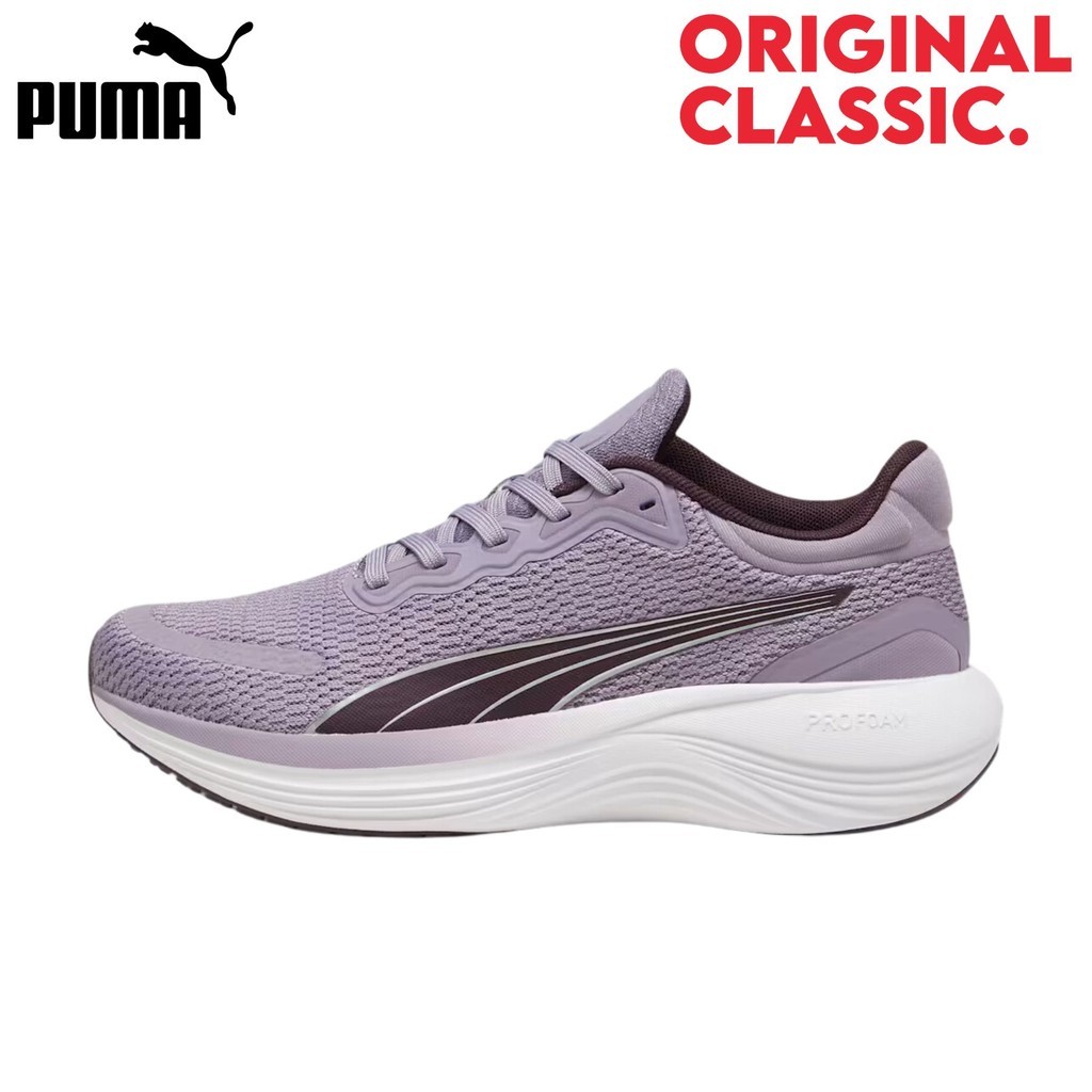 Puma Scend Pro Running Shoes Pale Plum Black Shopee Malaysia