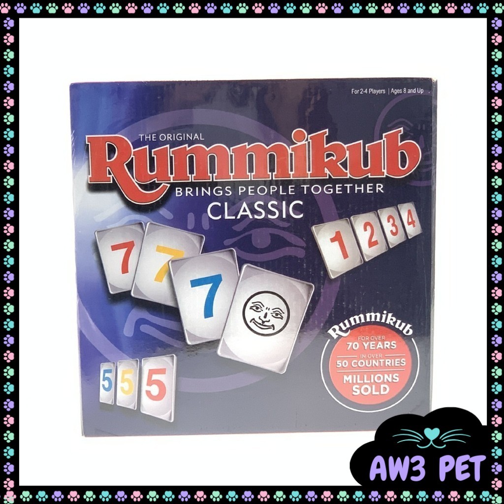 Board Game Classic Edition Rummikub Family Game rummykub | Shopee Malaysia