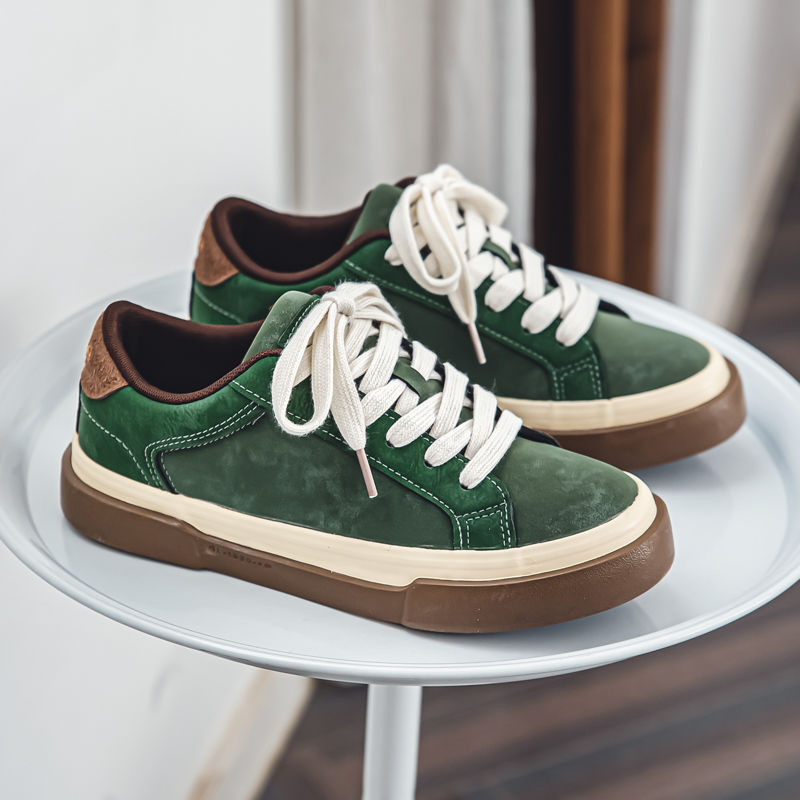 Yuanbo 4 Spring Three Times Vulcanized Couple Sneakers Melade Canvas Shoes Men Sports Casual Bread Shoes. Shopee Malaysia
