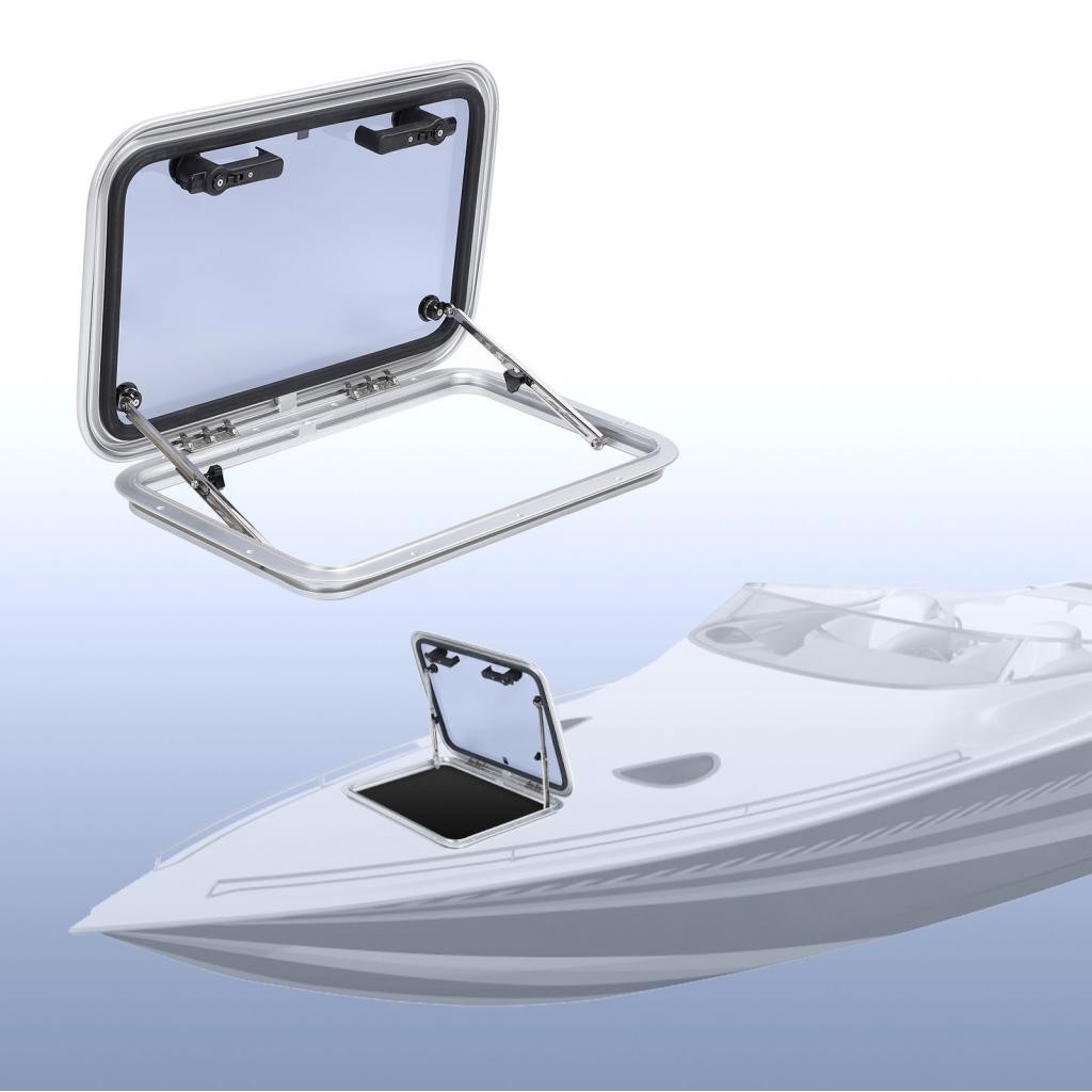 thumbnail image 2 of Boat Porthole Hatch Window, 24 X 24 Heavy Duty Vent India 2 of 9