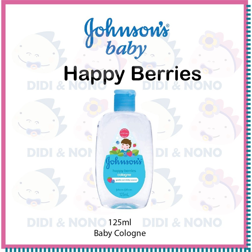 Mixed Berries Johnson's Baby Cologne Happy Berries Johnson's