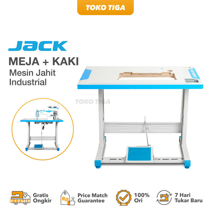 MESIN Industrial Sewing Machine Leg Table Set Original Jack High Speed ...